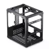 PC korpusas Jonsbo C6 Black ITX, micro ATX