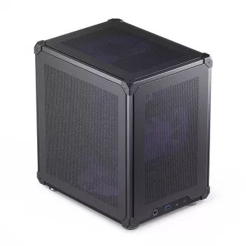 PC korpusas Jonsbo C6 Black ITX, micro ATX