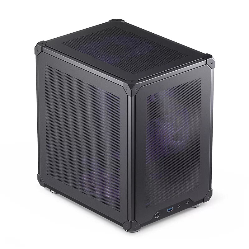 PC korpusas Jonsbo C6 Black ITX, micro ATX