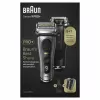 Braun Series 9 Pro+ 9575cc šlapiam ir sausam skutimuisi folijos skustuvas su kirpimo funkcija Metallic