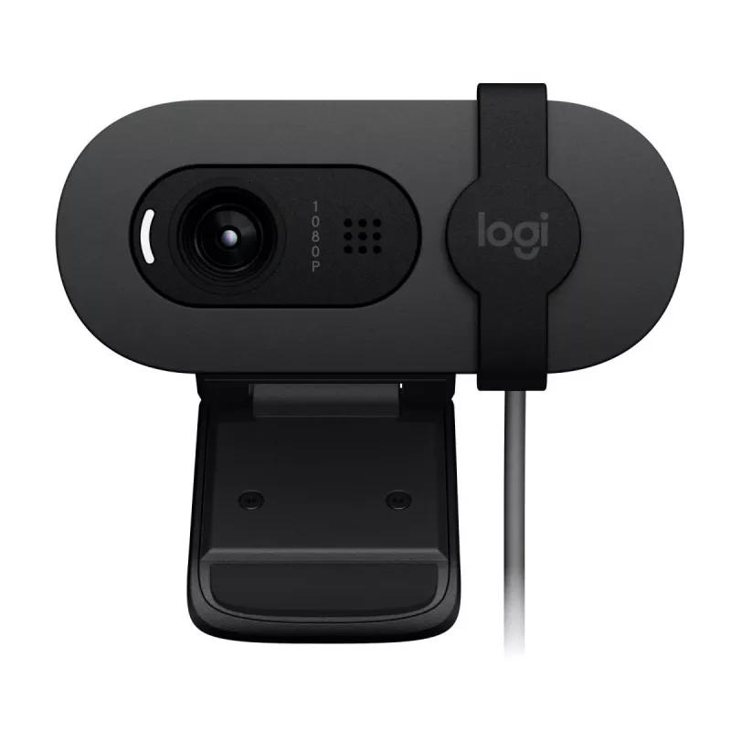 LOGITECH Brio 100 Full HD internetinė kamera, grafito spalvos