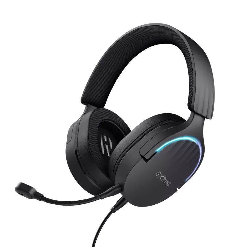 Trust GXT 490 FAYZO ausinės su 7.1 virtualiu garsu, USB, virš galvos