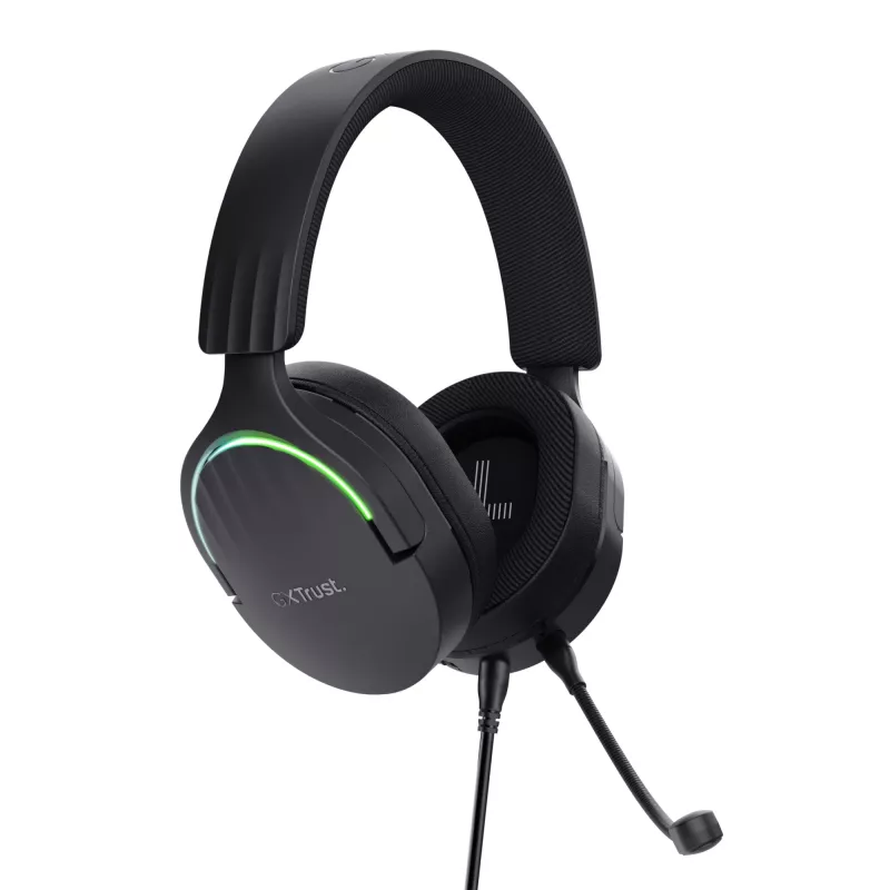 Trust GXT 490 FAYZO ausinės su 7.1 virtualiu garsu, USB, virš galvos
