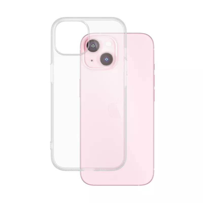 PanzerGlass SAFE. by ® TPU dėklas Transparent iPhone 15, Cover, Apple, Apple - iPhone 15, Transparent