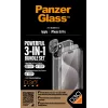 PanzerGlass 3-in-1 rinkinys iPhone 15 Pro grūdintas stiklas permatomas