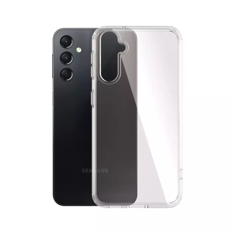 „PanzerGlass Hardcase“ dėklas „Samsung Galaxy A24“, permatomas