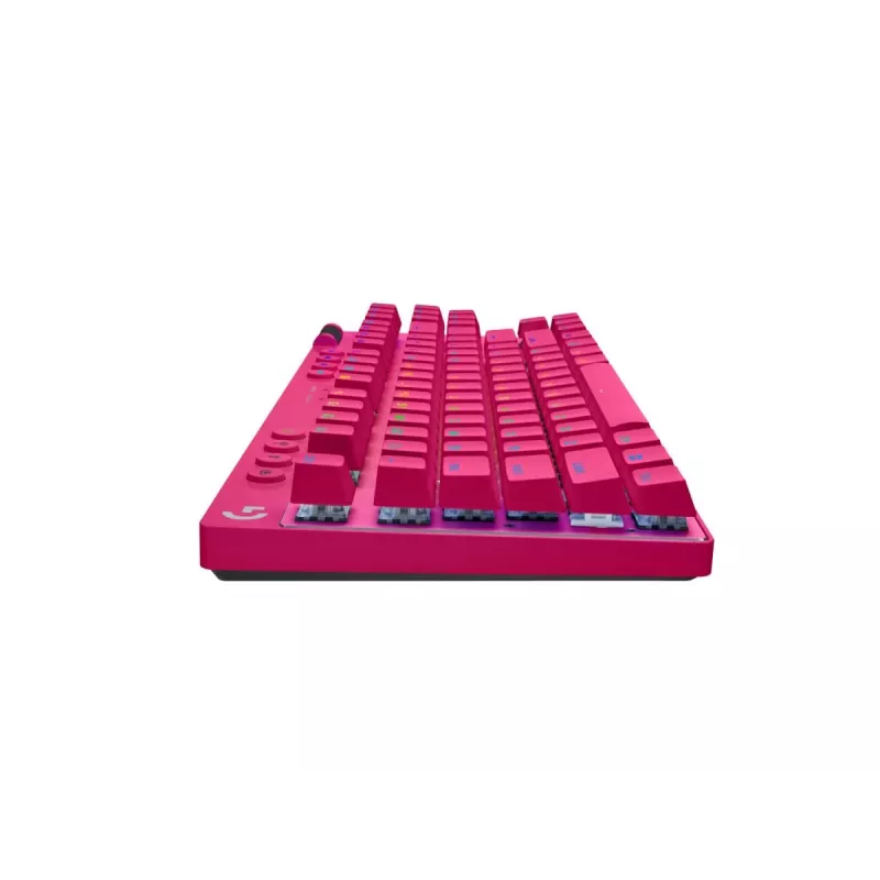 LOGITECH G Pro X TKL Lightspeed žaidimų klaviatūra - Bluetooth - Rožinė US International taktilinė