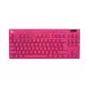 LOGITECH G Pro X TKL Lightspeed žaidimų klaviatūra - Bluetooth - Rožinė US International taktilinė