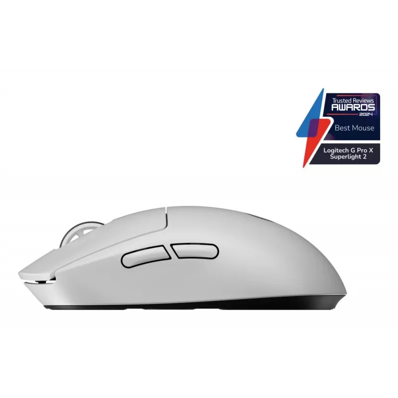 LOGITECH G Pro X Superlight 2 Lightspeed žaidimų pelė balta 2,4 GHz