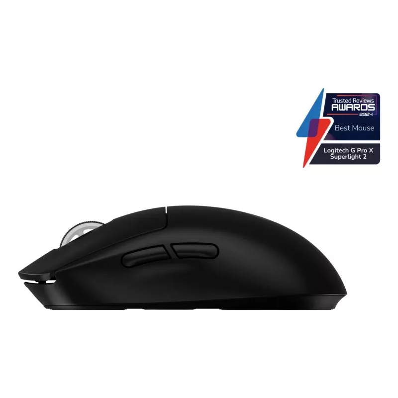 LOGITECH G Pro X Superlight 2 Lightspeed Gaming pelė Juoda 2.4GHz