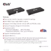 CLUB3D 1 į 8 HDMI™ skirstytuvas su Full 3D ir 4K60Hz (600MHz)