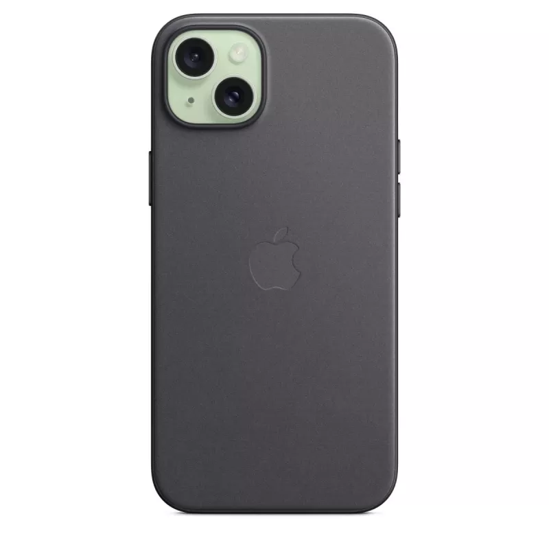 APPLE Apple FineWoven dėklas su MagSafe iPhone 15 Plus juodas