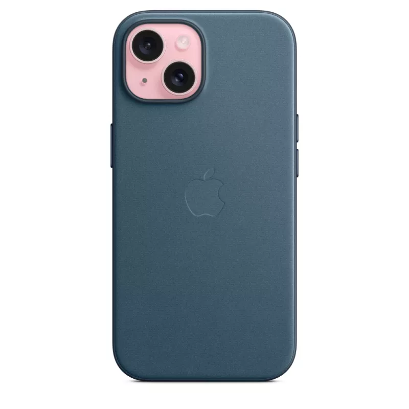 APPLE Apple FineWoven dėklas su MagSafe iPhone 15 Pacific Mėlyna