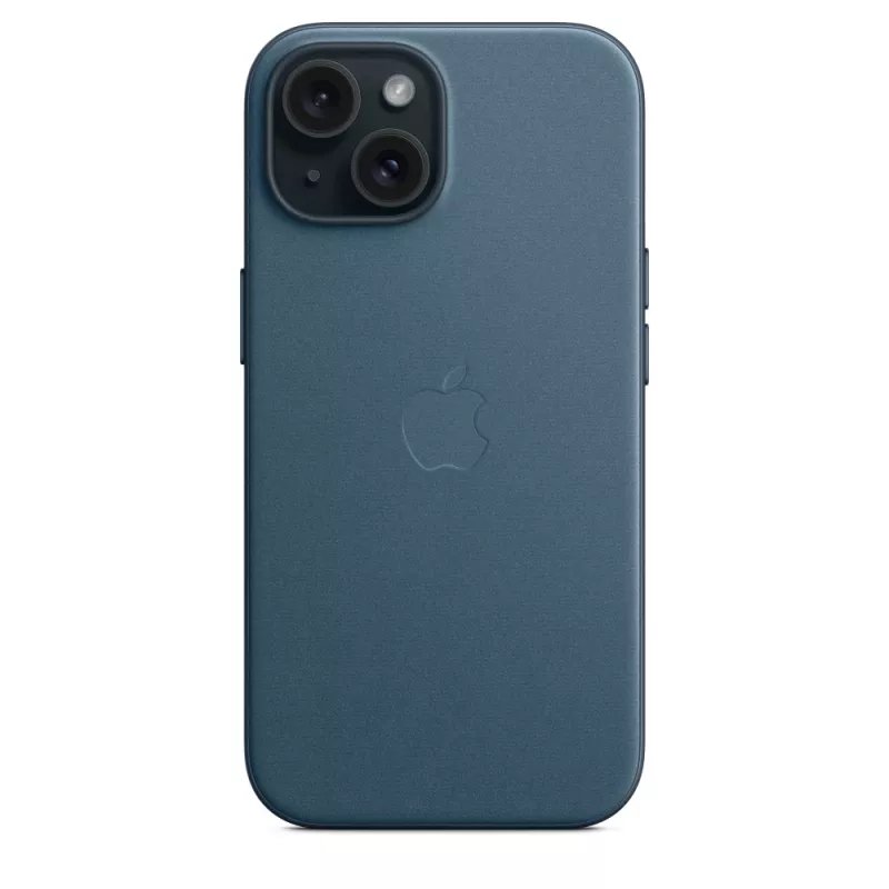 APPLE Apple FineWoven dėklas su MagSafe iPhone 15 Pacific Mėlyna