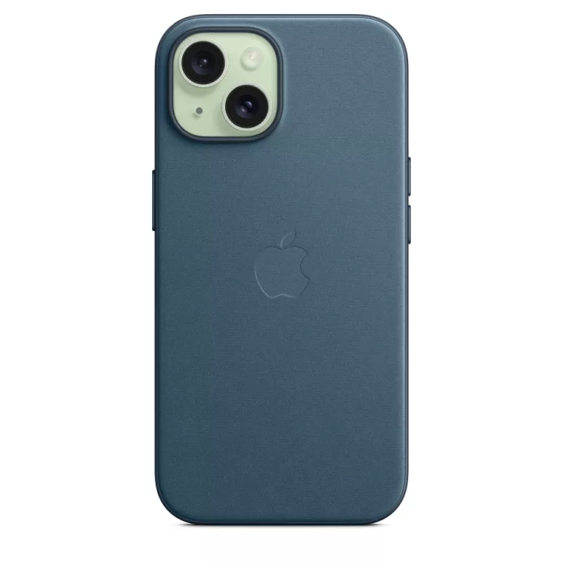 APPLE Apple FineWoven dėklas su MagSafe iPhone 15 Pacific Mėlyna