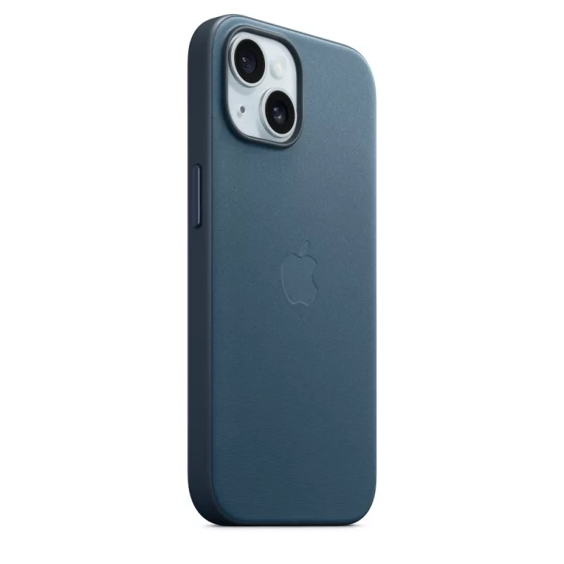 APPLE Apple FineWoven dėklas su MagSafe iPhone 15 Pacific Mėlyna