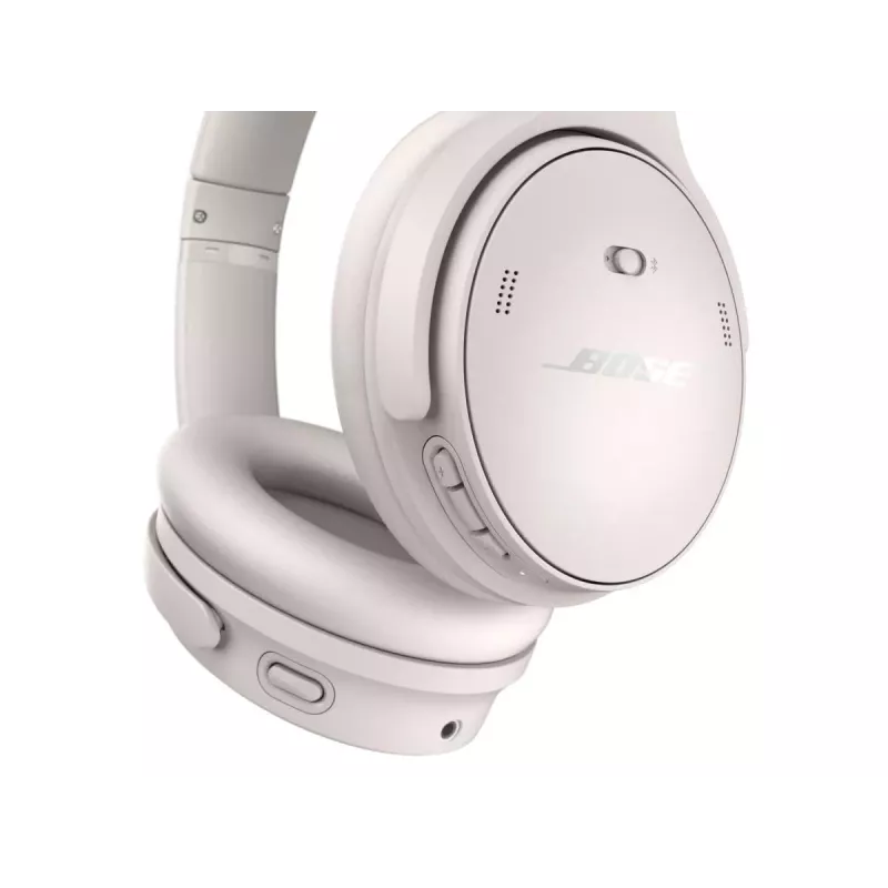 BOSE Headset QuietComfort 45 - stereofoninis - 2,5 mm / Bluetooth - balta