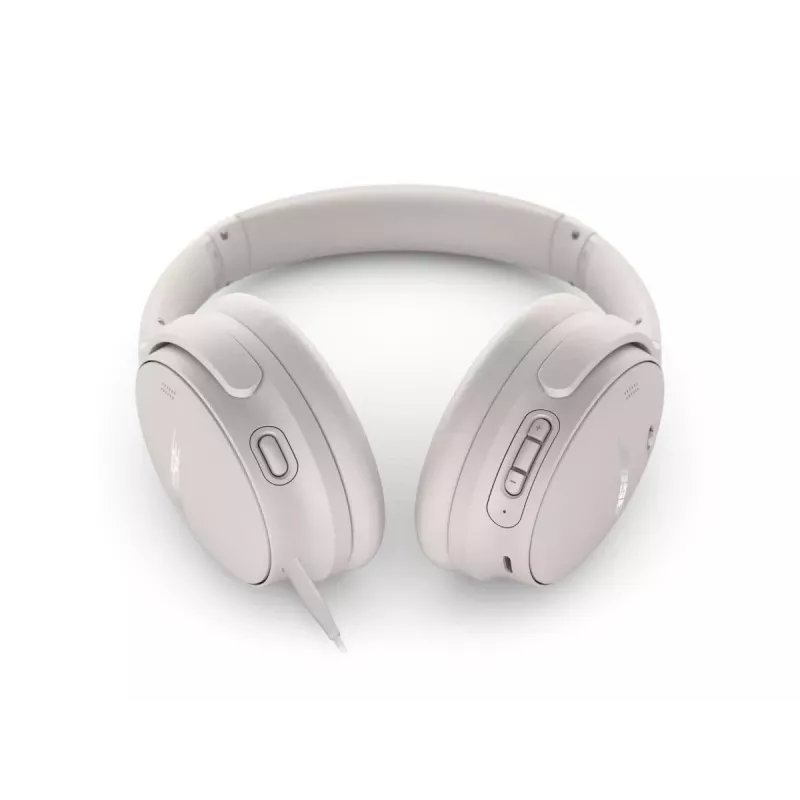 BOSE Headset QuietComfort 45 - stereofoninis - 2,5 mm / Bluetooth - balta