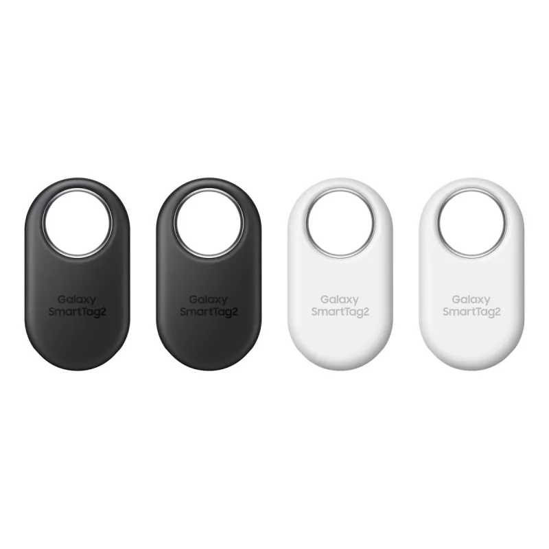 Samsung Galaxy SmartTag 2 EI-T5600 4 vienetų pakuotė 2x juoda + balta Daiktų ieškiklis