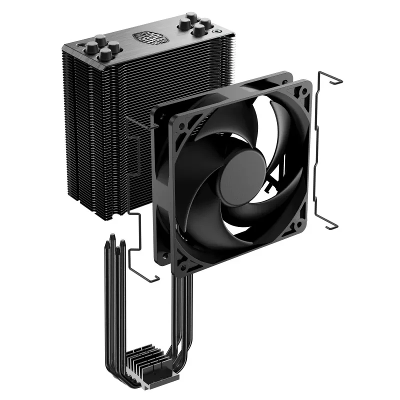 Oro aušintuvas Cooler Master Hyper 212 Juoda 12 cm ventiliatorius 690-2500 RPM