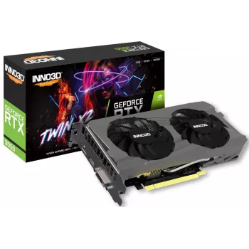 INNO3D vaizdo plokštė NVIDIA GeForce RTX 3050 Twin X2 GDDR6 8GB PCI-E