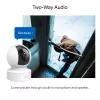 IP stebėjimo kamera TP-Link Tapo C212 — 3 MP (2304×1296), 107,5° diag., Wi‑Fi ir Ethernet, be PoE, „MicroSD“ iki 512 GB, montavimas ant lubų/sienos/stalo viduje