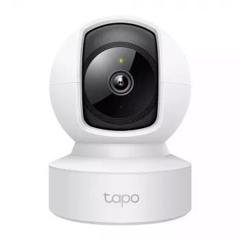 IP stebėjimo kamera TP-Link Tapo C212 — 3 MP (2304×1296), 107,5° diag., Wi‑Fi ir Ethernet, be PoE, „MicroSD“ iki 512 GB, montavimas ant lubų/sienos/stalo viduje