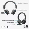 LOGITECH Ausinės - Zone - Belaidės - Graphite