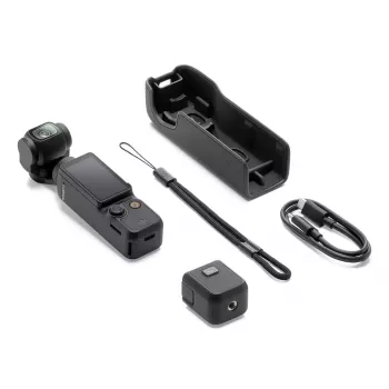 DJI Osmo Pocket 3 gimbal kamera 4K itin didelė raiška 9,4 MP juoda