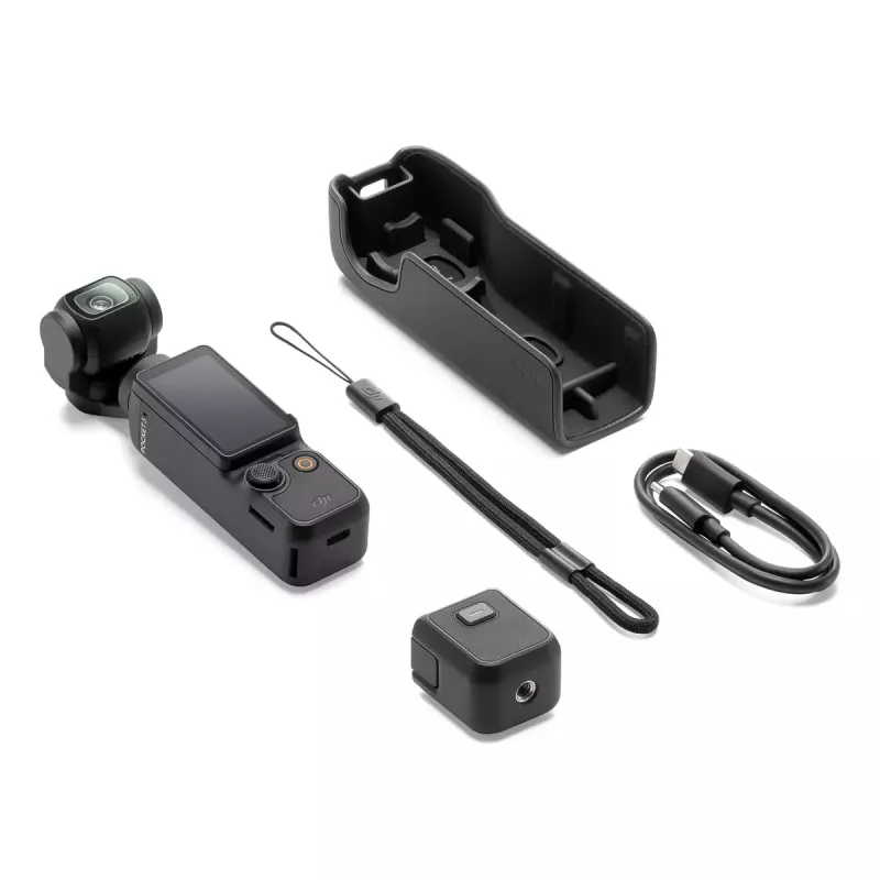 DJI Osmo Pocket 3 gimbal kamera 4K itin didelė raiška 9,4 MP juoda