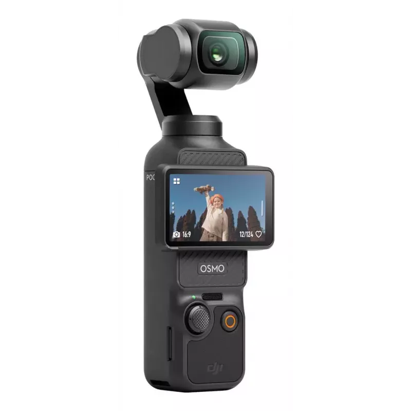 DJI Osmo Pocket 3 gimbal kamera 4K itin didelė raiška 9,4 MP juoda