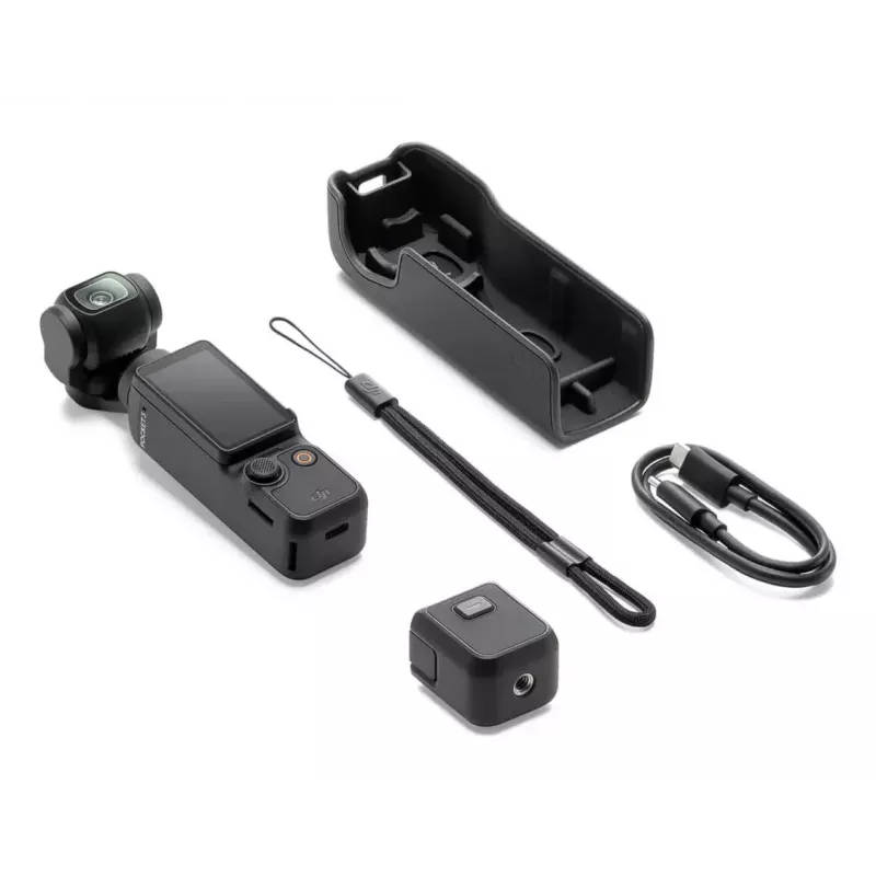 DJI Osmo Pocket 3 gimbal kamera 4K itin didelė raiška 9,4 MP juoda