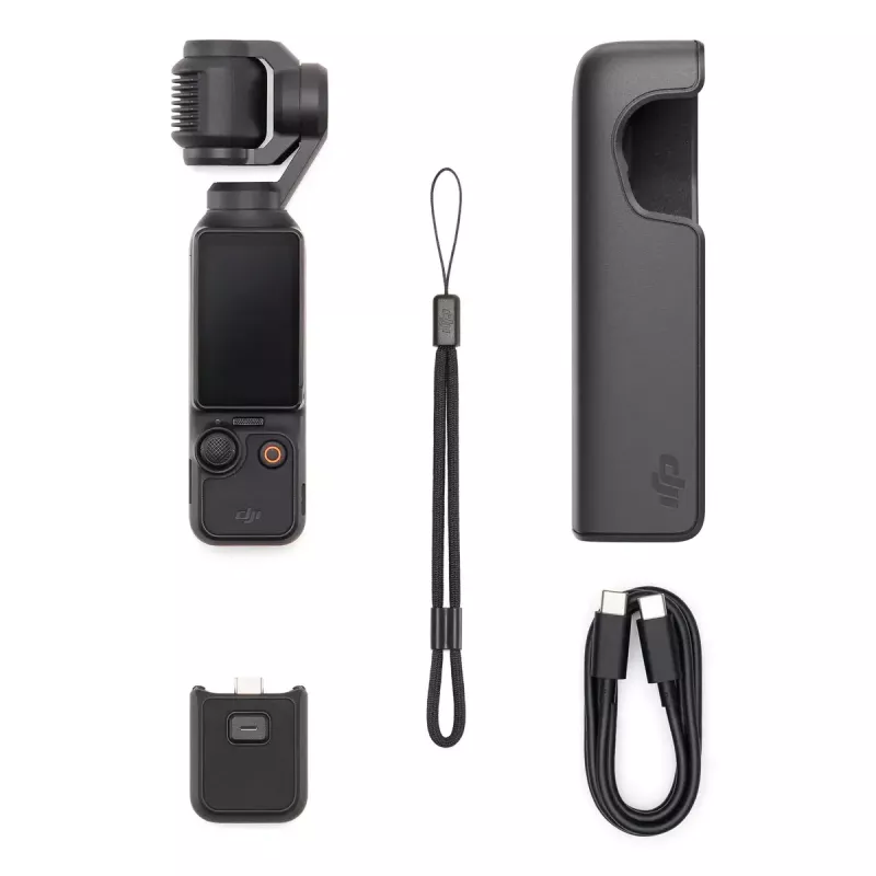 DJI Osmo Pocket 3 gimbal kamera 4K itin didelė raiška 9,4 MP juoda