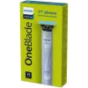 Foil shaver Philips Norelco OneBlade QP1324/20 — belaidis mėlynas tinklelinis skustuvas, 30 min veikimo laikas, USB įkrovimas, plaunamas, kontūrus sekanti technologija