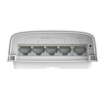 TP-Link Omada 5 prievadų Gigabit išmanusis jungiklis su 1 PoE++ įėjimo ir 4 PoE+ išėjimo prievadais