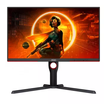 AOC G3 Q27G3XMN/BK kompiuterio monitorius 68,6 cm (27 col.) 2560 x 1440 pikselių 2K Ultra HD LED juodas, raudonas