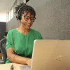 HP Poly Juodawire 8225 Stereo Microsoft Teams sertifikuotos USB-C ausinės + USB-C/A adapteris