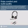 HP Poly Juodawire 3320 Stereo Microsoft Teams Certified USB-C Headset +USB-C/A Adapter