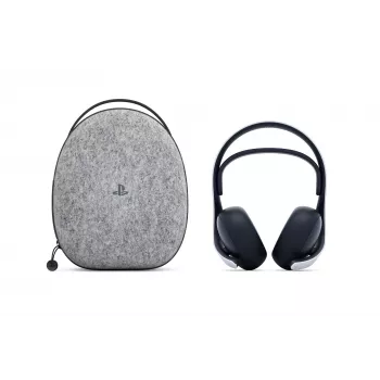 Sony PULSE Elite ausinės belaidės ant galvos žaidimams Bluetooth juoda, balta