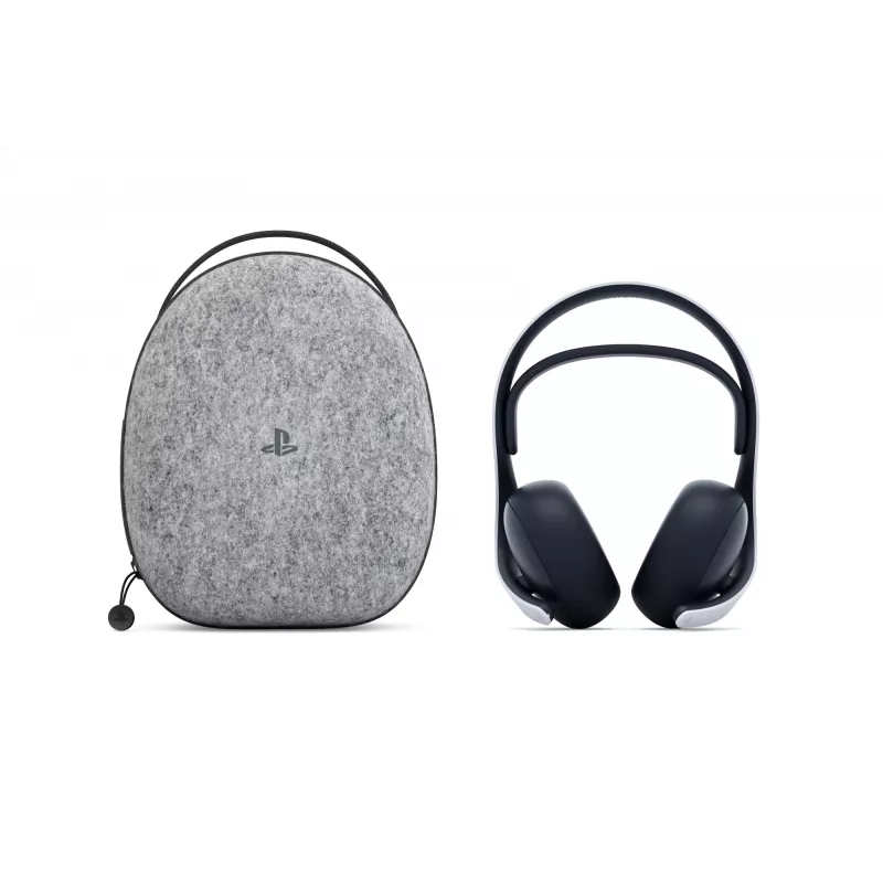 Sony PULSE Elite ausinės belaidės ant galvos žaidimams Bluetooth juoda, balta