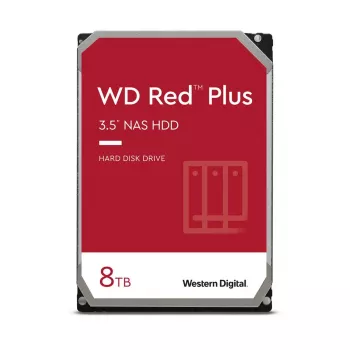WESTERN DIGITAL standusis diskas - WD Red Plus WD80EFPX - 8TB - SATA 6Gb/s - 3.5 col. - 5640 RPM - 256 MB talpykla