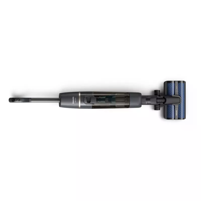 Philips XW7110 belaidis siurblys, baterija, sausam ir šlapiam valymui, be maišelio, šampano, pilka
