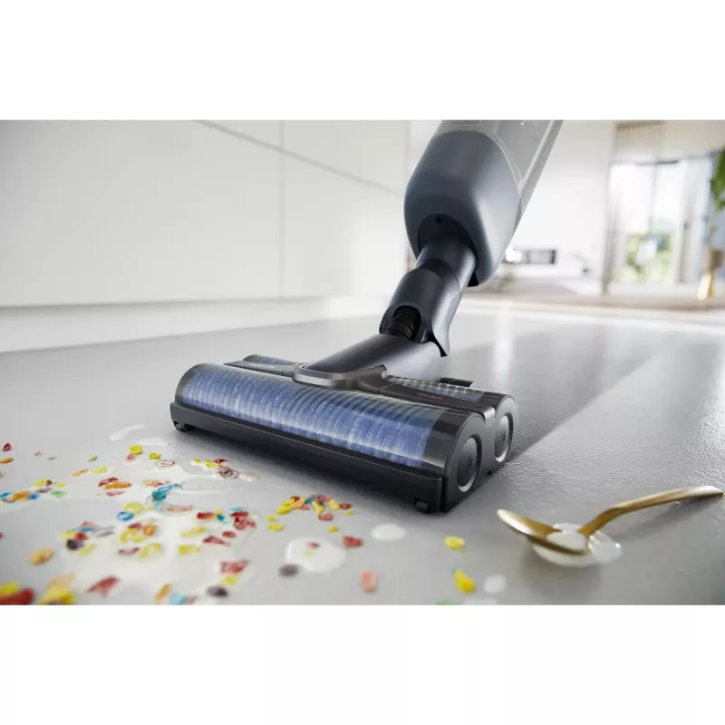 Philips XW7110 belaidis siurblys, baterija, sausam ir šlapiam valymui, be maišelio, šampano, pilka