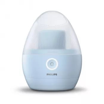 Pūkelių šalinimo prietaisas Philips GCA2100/20, mėlynas, nerūdijančio plieno peiliukai, veikia su baterijomis, 90 min. veikimo laikas