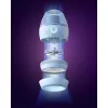 Pūkelių šalinimo prietaisas Philips GCA2100/20, mėlynas, nerūdijančio plieno peiliukai, veikia su baterijomis, 90 min. veikimo laikas