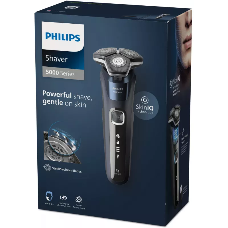 Philips SHAVER Series 5000 S5885/25 drėgnam ir sausam skutimui elektrinis skustuvas