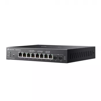 TP-Link Omada 8 prievadų 2.5GBASE-T ir 2 prievadų 10GE SFP+ išmanusis jungiklis su 8 PoE+ prievadais