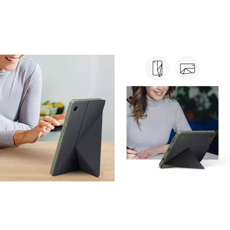 Samsung EF-BX110TBEGWW planšečių dėklas 22,1 cm (8,7 col.) Užverčiamas Juodas