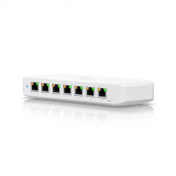 UBIQUITI NETWORKS UniFi Switch USW-Ultra-60W 8 prievadų GbE PoE+ maitinamas per GbE++ įvestį 60W