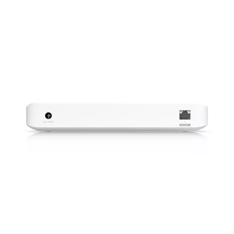 Valdomas komutatorius UBIQUITI USW-Ultra L2, 8x Gigabit PoE prievadai, 7 PoE, 42 W biudžetas, DC/PoE, 16 Gbit/s komutavimas